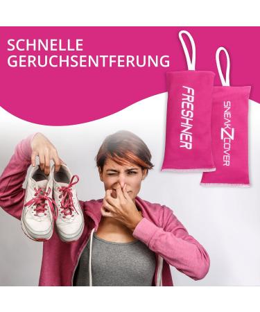 Freshner Schuhdeo - Odor Eliminator for Work Sports & Sneakers | Pink Fragrance | Fight Foot Odor & Keep Shoes Fresh - Buy Online on GoSupps.com