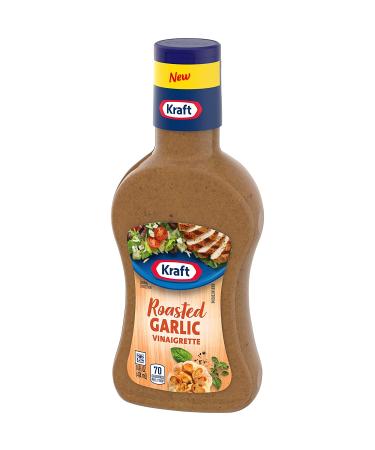 Kraft Roasted Garlic Vinaigrette Salad Dressing - 6 Pack, 14 fl oz Bottles - Buy Online on GoSupps.com