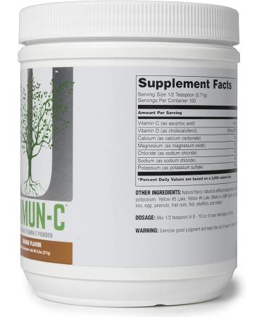 Universal Nutrition Immune C - 100 Scoops  Orange Flavor | Boost Your Immunity with Sports Nutrition - Buy Online on GoSupps.com