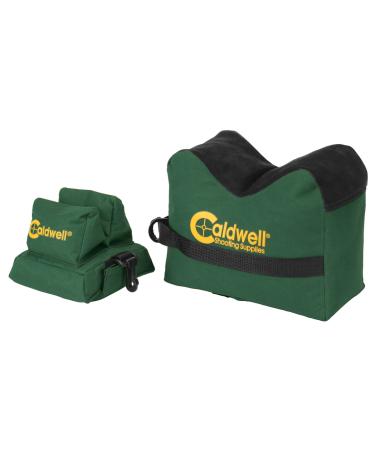 Caldwell DeadShot Boxed Combo Front and Rear Bag with Durable Construction and Water Resistance for Outdoor, Range, Shooting and Hunting Unfilled Shooting Bag