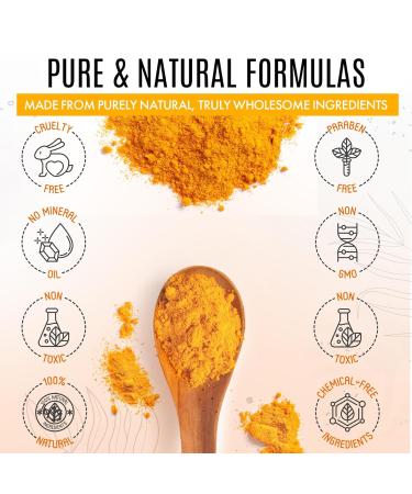Turmeric Skincare Set - Brightening & Acne Solutions - Cleanser  Scrub  Face Cream & Serum - Buy Online on GoSupps.com