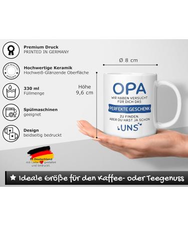 Perfect Gift Ideas for Grandpa: Ceramic 330ml Cups & Thoughtful Presents for Birthdays - Buy Online on GoSupps.com