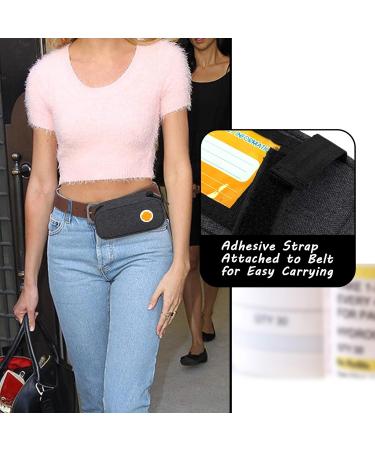 Curmio Black Cooling Bag for Adrenaline & Insulin | Travel Storage for AUVI-Q EpiPen & Pill Bottles - Buy Online on GoSupps.com