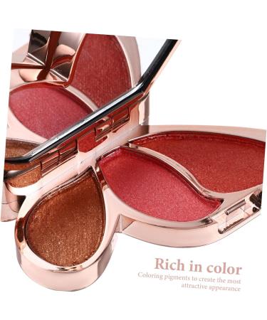 Angoily 2 pcs Cheek Cosmetic Girl Eye Makeup Shadow Accessory Sequin Plate Foundation Useful Portable 1 count (Pack of 1) As Shown 4x2pcs - Buy Online on GoSupps.com