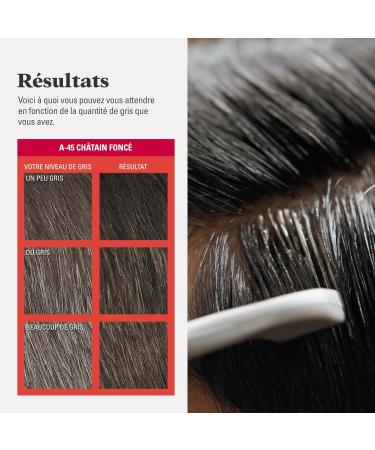 Just for Men Easy Comb-In Color Dark Brown A-45 | Effortless Gray Coverage International Shipping Available - Buy Online on GoSupps.com