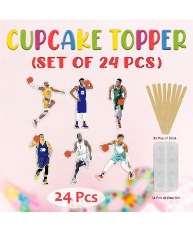Basketball Set Basketball Cupcake Topper - Buy Online on GoSupps.com
