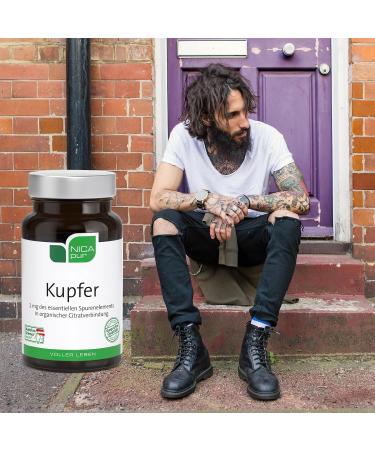 Buy NICApur Copper - Pure Copper Supplement with Trace Element 60 Additive-Free Capsules for Optimal Health | International Shipping Available - Buy Online on GoSupps.com