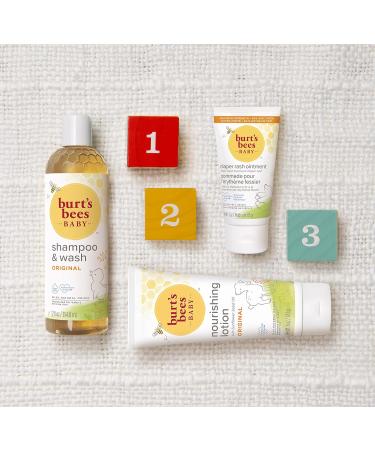 Burt's Bees Baby Shampoo & Body Wash - Fragrance-Free Gentle Soap for Babies | 236.5 ml - International Shipping Available - Buy Online on GoSupps.com