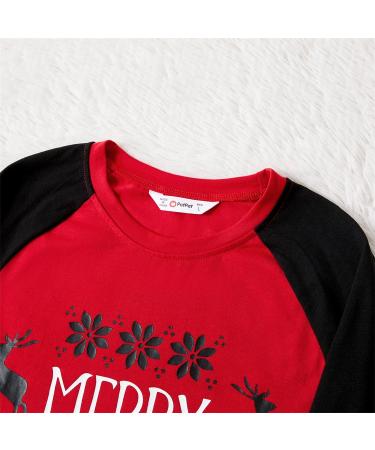 PatPat Family Matching Christmas Pajamas Set - Red Tree Snowflake Print Sleepwear for Baby 6-9 Months - Buy Online on GoSupps.com