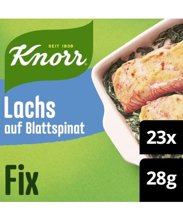 Buy KNORR FILM MISSION Salmon with Leaf Spinach - 23 Pack | No Additives | Delicious Fish Court - Buy Online on GoSupps.com