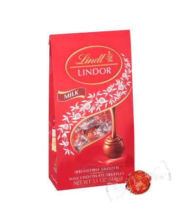 Lindt Lindor Truffle, Milk Chocolate, 5.1 oz