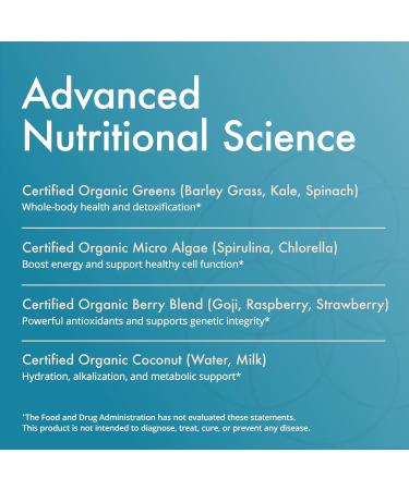 Natura Health Products N-liven Supplement - Organic Superfood Greens Powder Drink - Including Spirulina & Chlorophyll - Premier Blend of Barley Grass Kale Spinach Goji Berry Raspberry (180 Grams) - Buy Online on GoSupps.com