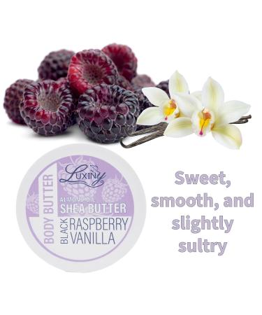 Luxiny Whipped Body Butter for Women & Men Non-Greasy Plant-Based Moisturizer with Shea Butter & Essential Oils Hydrates Softens & Nourishes Dry Skin (8 oz Black Raspberry Vanilla) Black Raspberry Vanilla 1 Ounce (Pa  - Buy Online on GoSupps.com