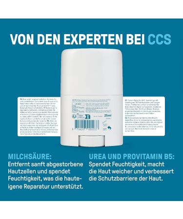 CCS Heel Repair Stick - 25ml | Ultimate Dry Feet & Cracked Heels Solution with 25% Urea for Smooth Hydrated Skin - Buy Online on GoSupps.com