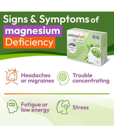 NIAM Laboratorios Magnesium Complex | Glycinate Citrate Malate | 6 High-Absorption Salts | with Vitamins B12 & D | 60 Capsules | Animafort CronoMag - Buy Online on GoSupps.com