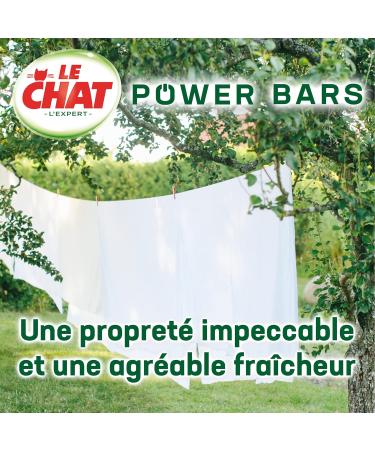 Le Chat L'Expert Power Bars 24 doses (24 washes) The latest generation detergent compacted powder - Buy Online on GoSupps.com