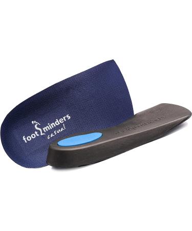 Footminders Casual Orthotic Arch Support Insoles - Small (Men 5-7, Women 6-8) - Relieve Foot Pain from Flat Feet & Plantar Fasciitis - 2 Pack - Buy Online on GoSupps.com