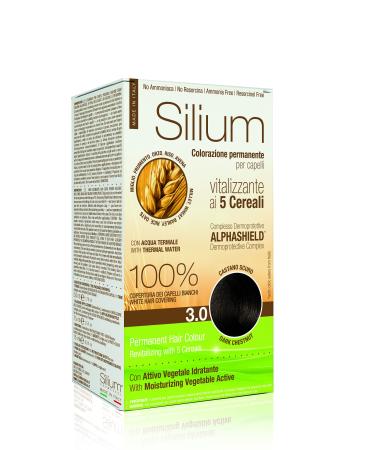 Silium Silium Permanent Hair Colour Dark Brown 3.0-187 g