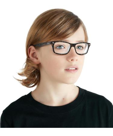 Ray-Ban Unisex Reading Glasses 46 - Brown Topo Havana & Havana Blue | Stylish Prescription Eyewear for Global Shipping - Buy Online on GoSupps.com