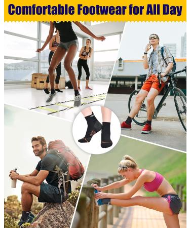 PACERATH Plantar Fasciitis Relief Socks | Arch Brace for Women & Men | XL Compression Socks for Foot and Heel Pain Relief - Buy Online on GoSupps.com