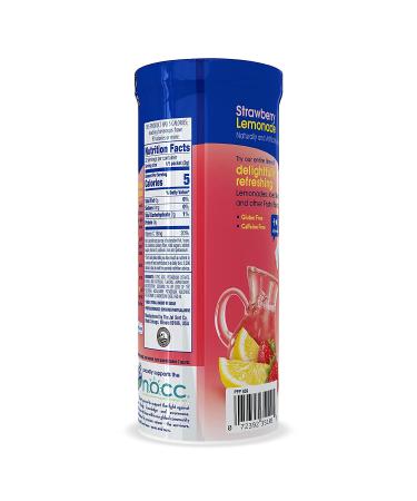 Wyler's Light Pitcher Packs (6 per canister)  Strawberry Lemonade Drink Mix  includes 6 canisters (36 Total Pitcher Packs) Strawberry Lemonade Standard Packaging - Buy Online on GoSupps.com