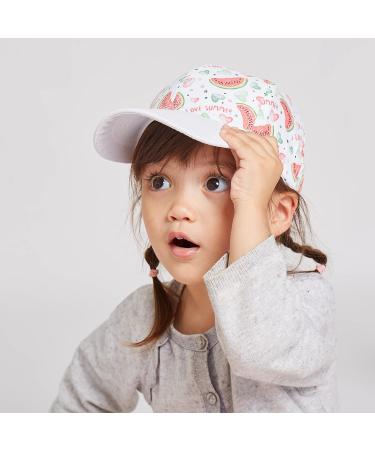 LANGZHEN Kids 100% Cotton Adjustable Baseball Cap Hat - M Watermelon - Buy Online on GoSupps.com