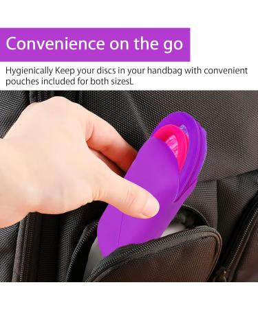 Reusable Menstrual Disc | Eco-Friendly Period Cup for Comfortable Menstruation - Buy Online on GoSupps.com