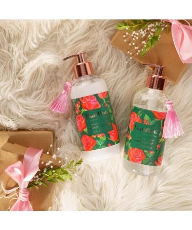 Buy PAINT&PETALS Cranberry and Rose Liquid Hand Soap - 11.8 Oz | Premium Scented Soap for International Shipping - Buy Online on GoSupps.com