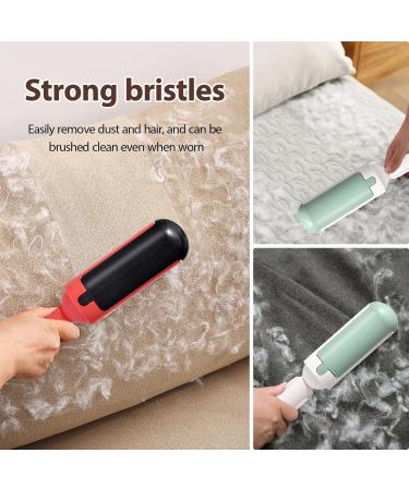 Zueyen Reusable Lint Roll for Pets - Non-Slip Handle Animal Hair Remover for Cats & Dogs Perfect for Clothing Sofa & Car (Red) - Buy Online on GoSupps.com