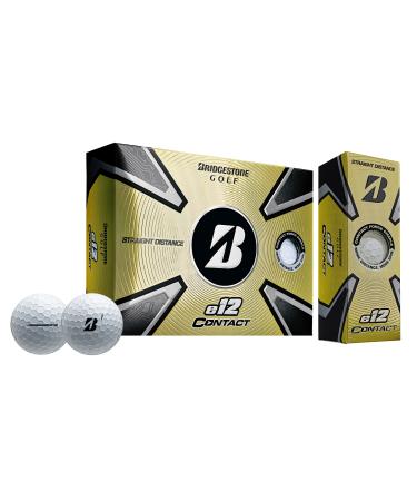 2023 Bridgestone Golf e12 Contact Golf Balls White (New Style)