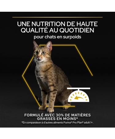 PURINA PRO PLAN | Light Adult 1+ | Rich in Turkey | Dry food | Cat | 3kg bag - Buy Online on GoSupps.com