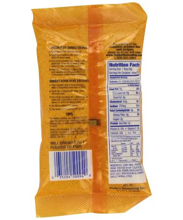Andyâ€™s Fish Breading Red - 10oz Pack of 12 | Crispy Seafood Coating - Buy Online on GoSupps.com