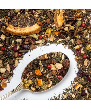 CAMINO DE CABRAS Detox Tea Dandelion Liver and Colon Cleanse Treatment Dandelion Tea with Burdock Root Ginger Green Tea Loose - 100 g - Buy Online on GoSupps.com