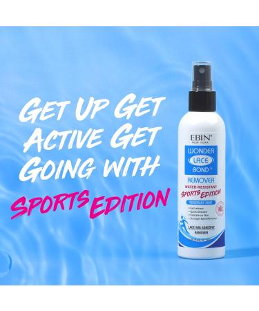 Wig Adhesive Remover Spray - Sports Edition 4.05oz | Fast Removal of Wig Glue & Tape | Gentle on Skin | Aloe Vera Infused - Buy Online on GoSupps.com