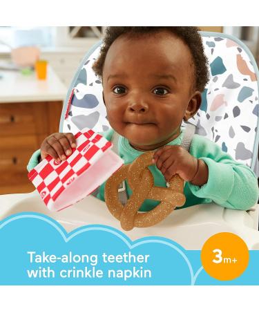 Fisher-Price Pretzel Teether - BPA-Free Infant Teething Toy for Babies 3 Months and Older - Buy Online on GoSupps.com