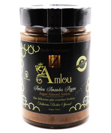 Amlou with Almonds & Argan Oil - 100% Pure & Natural Spread - 400g Jar New Format