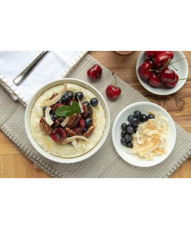 Carolina Grits Company Stone Ground White Grits - 2lbs | Non-GMO, Whole Grain, Gluten-Free - Buy Online on GoSupps.com