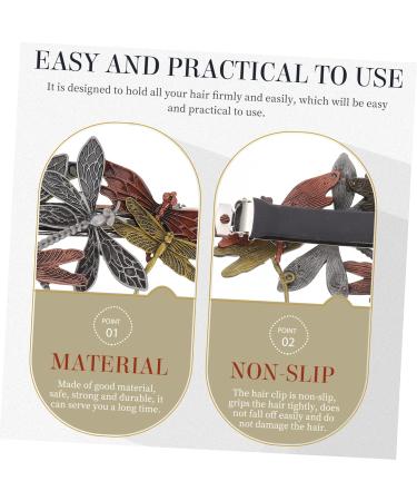 HAPINARY Punk Barrettes Hair Clips for Girls Girl Hair Clamp Hair Styling Supply Party Headdress for Women Outdoor Wedding Decor Bobbie Pin Wedding Accessories Women's Bobby Alloy Metal - Buy Online on GoSupps.com