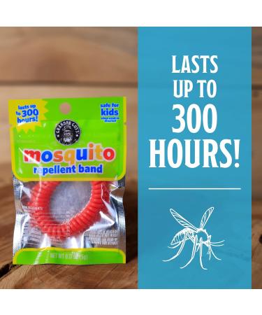 Grandpa Gus's Natural Mosquito Repellent Bracelets - DEET-Free 300 Hours Protection 12 Assorted Colors for Summer Outdoor & Camping Essentials - Buy Online on GoSupps.com