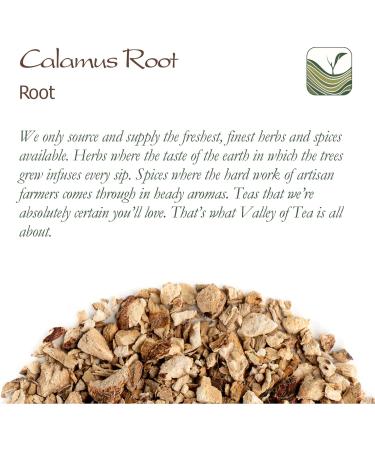 Organic Calamus Root Tea - Premium Quality Cut and Dried Sweet Flag 100g - Pack of 1 - Buy Online on GoSupps.com