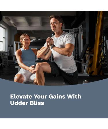 Udder Bliss Whey Protein Powder - Bioavailable Chocolate Blend with Glutamine (2 lbs) | International Shipping - Buy Online on GoSupps.com
