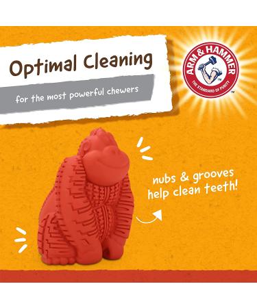 Arm & Hammer Treadz Gorilla Dental Toy for Strong Chewers - Small Size - Buy Online on GoSupps.com