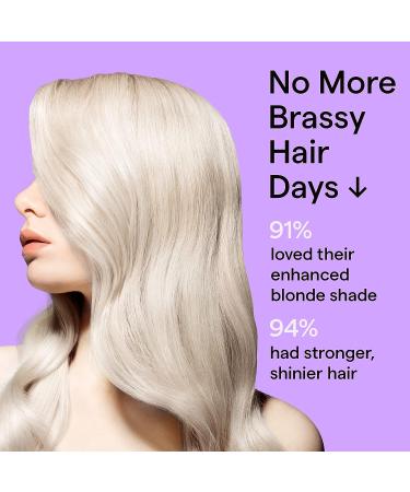 Purple Shampoo Toner for Blonde Hair - Neutralize Brassiness, Enhance Color, Nourish Scalp - Vegan & Sulfate Free - Buy Online on GoSupps.com