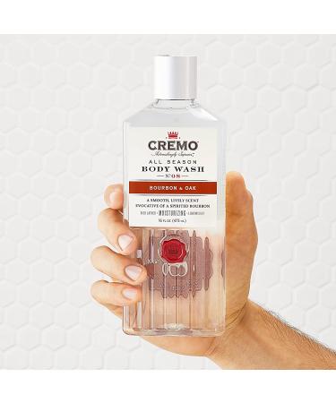Cremo All Season Body Wash No. 8 - Bourbon & Oak 16 fl oz | Ultimate Clean & Refresh - Buy Online on GoSupps.com
