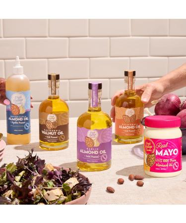 Fresh Vintage Farms Walnut Oil - Cold Pressed California Grown | Ideal for Cooking, Baking, Grilling, Dipping & Salads - Buy Online on GoSupps.com