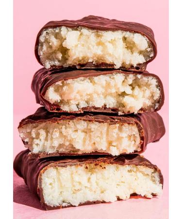 KoRo - Super Chocolate Bar filled with coconut - 10 x 30 g - Perfect snack for small cravings - Vegan - Gluten free - Palm oil free - Buy Online on GoSupps.com