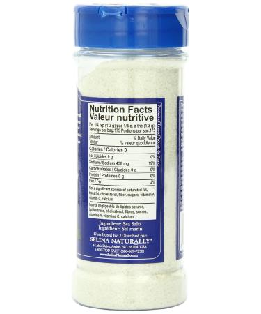 Celtic Sea Salt Fine Ground - 8 oz Vital Mineral Blend Shaker Jar - Buy Online on GoSupps.com