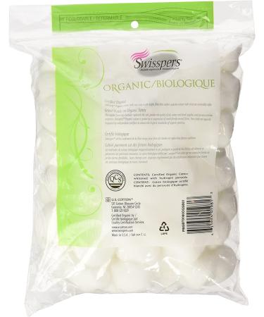 Organic BIOLOGIQUE Cotton Balls - Pack of 3 (240 Balls) - Buy Online on GoSupps.com
