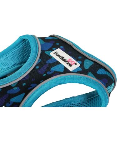 Doodlebone Snappy Harness Electric Party 4 - Vibrant and Fun Dog Harness - Buy Online on GoSupps.com