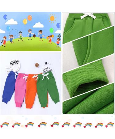 CuteOn Unisex Kids Elastic Waist Cotton Warm Trousers - Grass Green (1-5 Years) - Buy Online on GoSupps.com